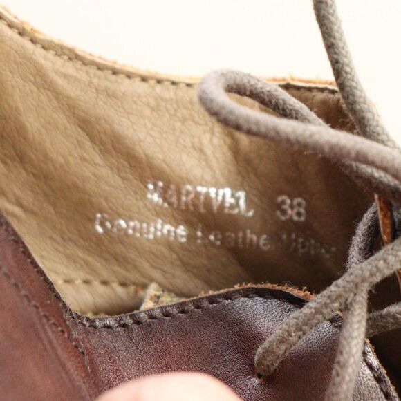 L' ARTISTE-Spring Step MARIVEL Oxford Leather Shoes 38 - Picture 6 of 7